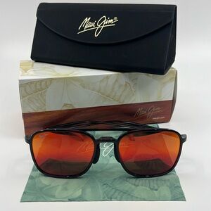 EUC Maui Jim Keokea Polarized Aviator Sunglasses